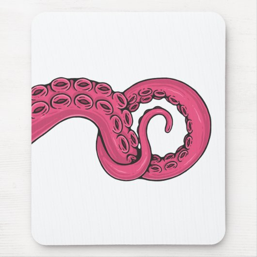 Pink Tentacle マウスパッド (正面)