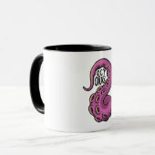 Pink Tentacle マグカップ (正面左)