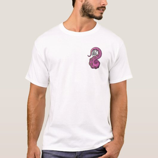 Pink Tentacle Tシャツ (正面)