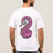 Pink Tentacle Tシャツ (裏面)
