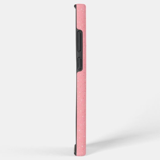 Pink Terrazzo Pattern Phone Case Samsung Galaxyケース (右側面)