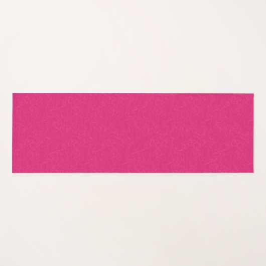Pink textured surface with subtle swirling pattern ヨガマット (正面(横))
