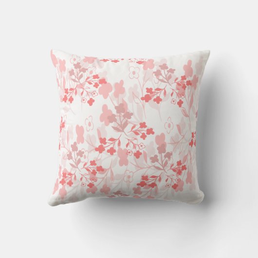 Pink Throw Pillow クッション (裏面)