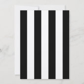 Pink Tiara & Bow Frame Bat Mitzvah 招待状 (裏面)