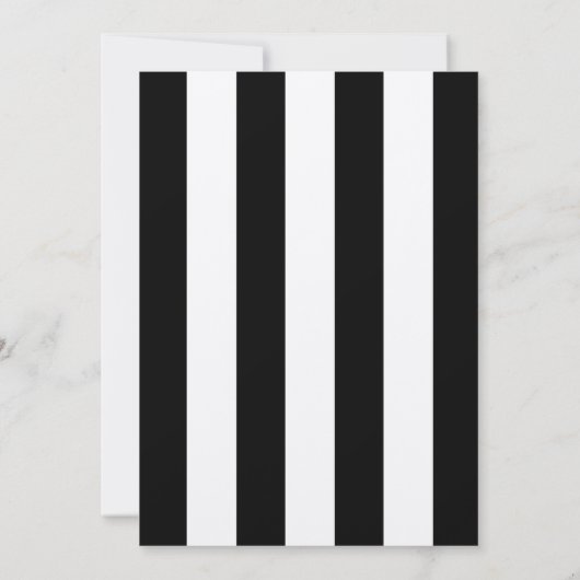 Pink Tiara & Bow Frame Bat Mitzvah 招待状 (裏面)