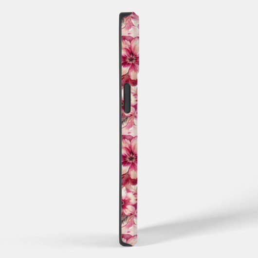 Pink Tie Dye Floral Case-Mate iPhoneケース (裏面 / 右)