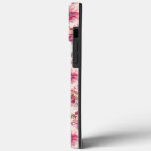 Pink Tie Dye Floral Case-Mate iPhoneケース (裏面 / 左)