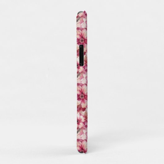 Pink Tie Dye Floral Case-Mate iPhoneケース (裏面/右)
