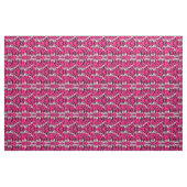 Pink Tiger Animal Skin Pattern Design  ファブリック (ヤード)