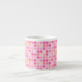 Pink Tiles Espresso Cup エスプレッソカップ (正面)