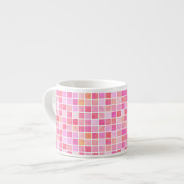 Pink Tiles Espresso Cup エスプレッソカップ