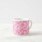 Pink Tiles Espresso Cup エスプレッソカップ (正面右)