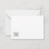 Pink Tree Note Card ノートカード (裏面)