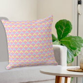 Pink Triangles Pillow クッション