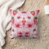 Pink Tropical クッション (ブランケット)