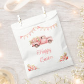 Pink Truck Easter Egg Hunt フェイバーバッグ (クリップ留めされた状態)