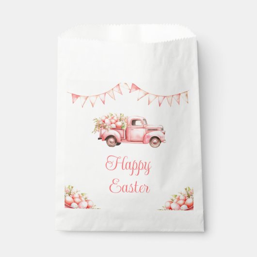 Pink Truck Easter Egg Hunt フェイバーバッグ (正面)