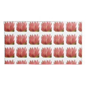 Pink Tulip 枕カバー (裏面-右)