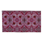 Pink Tulip Ikat Too  枕カバー (裏面-右)