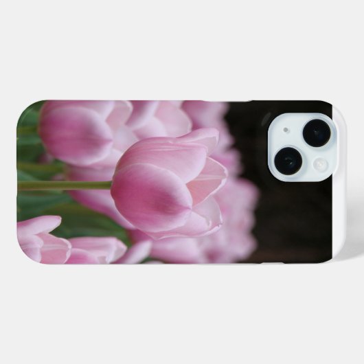 Pink tulip phone case Case-Mate iPhoneケース (裏面 (横))