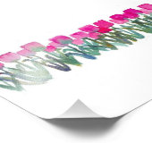 Pink Tulips 7"x 5"、Kodak教授フォト紙(Satin) フォトプリント (角)