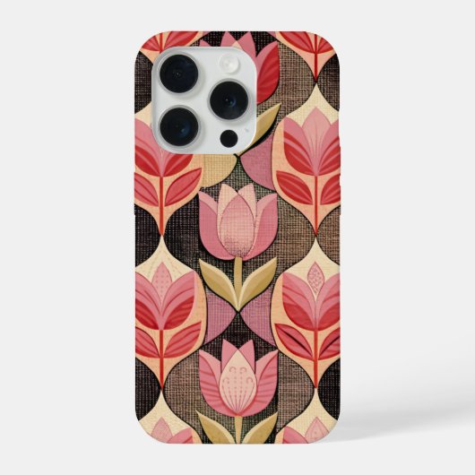 Pink Tulips iPhoneケース (裏面)