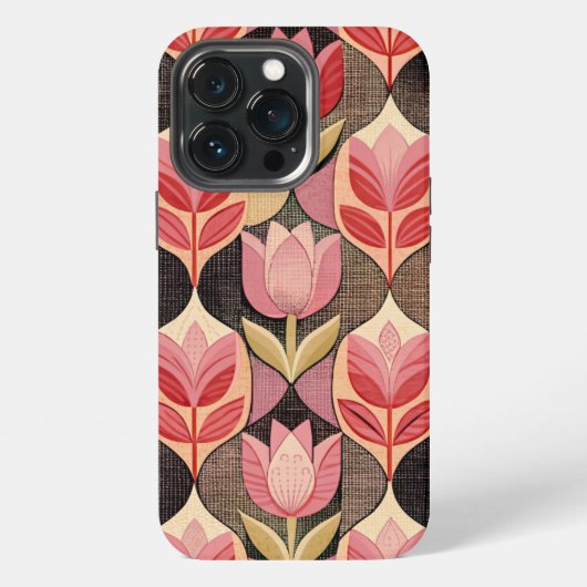 Pink Tulips iPhoneケース (裏面)