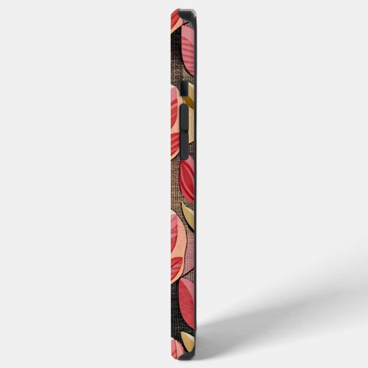 Pink Tulips iPhoneケース (左側面)