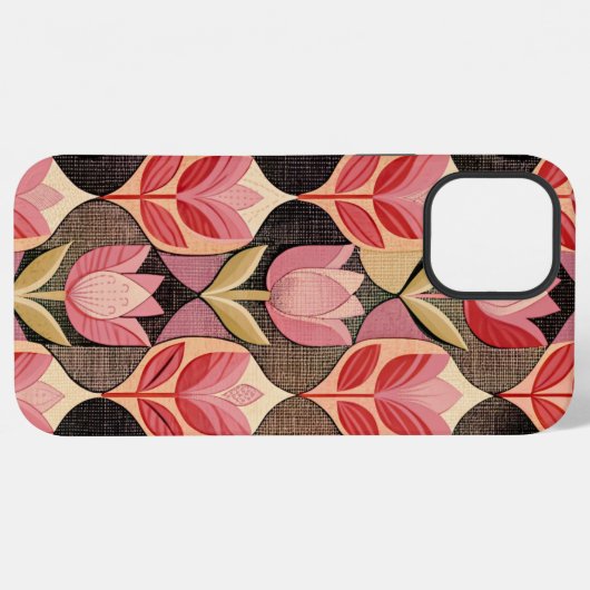 Pink Tulips iPhoneケース (裏面横)