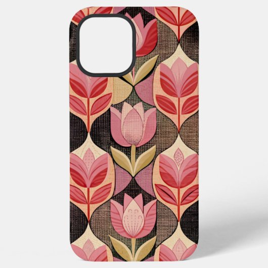 Pink Tulips iPhoneケース (裏面)