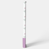 Pink Tulips MagSafe Tough Samsung Galaxyケース (左側面)