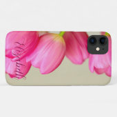Pink Tulips Personalize Case-Mate iPhoneケース (裏面(横))
