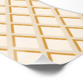 Pink Turquoise Baseball Drip Birthday Welcome Sign ポスター (コーナー)