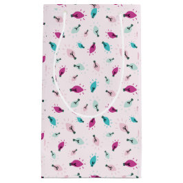 Pink Twinkle Lights Small Gift Bag スモールペーパーバッグ