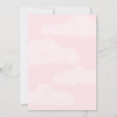 Pink Two Silly Goose 2nd Birthday 招待状 (裏面)