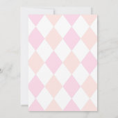  Pink Two Sweet Girls Golf Happy 2nd Birthday カード (裏面)