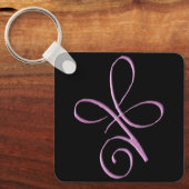 Pink Unconditional Love キーホルダー (正面)