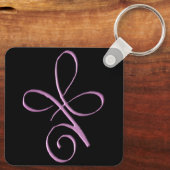 Pink Unconditional Love キーホルダー (裏面)