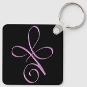 Pink Unconditional Love キーホルダー (裏面)