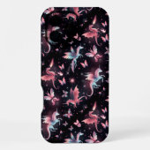 Pink Unicorn Dragon Mix iPhoneケース (裏面)