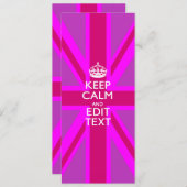 Pink UnionカスタマイズJの保Calm Edit文字 (正面/裏面)