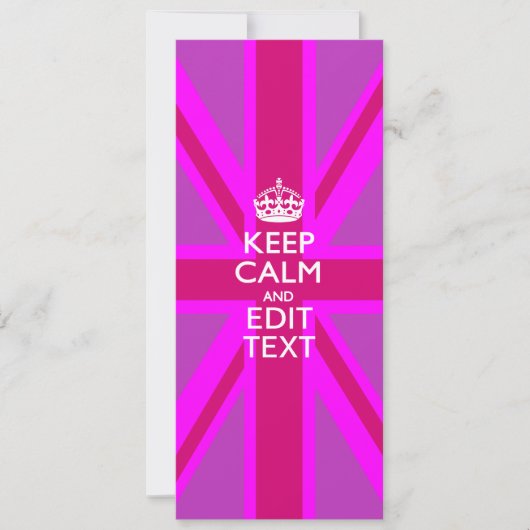 Pink UnionカスタマイズJの保Calm Edit文字 (正面)