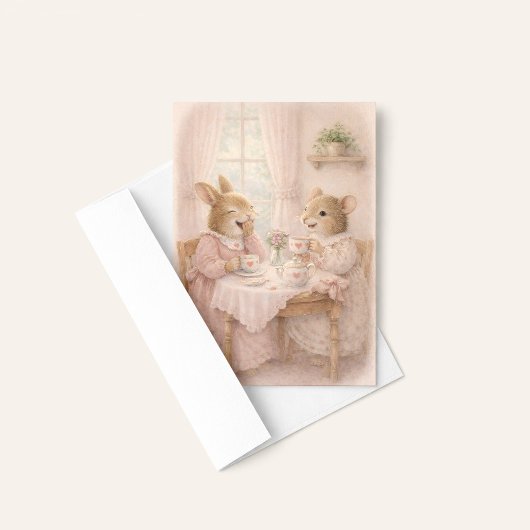 Pink Valentine – A Gentle Note of Love カード