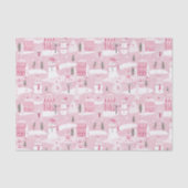 Pink Village Snowy Christmas  薄葉紙 (正面)