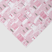 Pink Village Snowy Christmas  薄葉紙 (詳細)