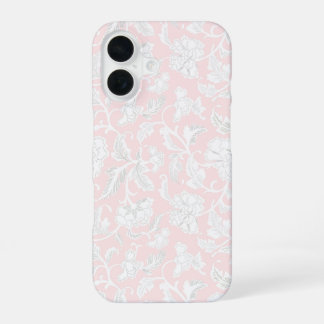 Pink Vintage Floral iPhone 16 case iPhone 16ケース