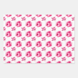 Pink Vintage Stockings ラッピングペーパーシート