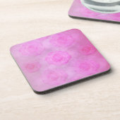 PINK Waterカラーバラ コースター (左側)