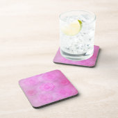 PINK Waterカラーバラ コースター (右側)