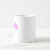 Pink Water Bearer Silhouette Mug  コーヒーマグカップ (中央)